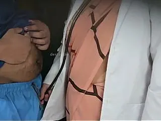 Watch Tanya Bhabhi and her chubby doctor indulge in some hot black cock action in the medical clinic