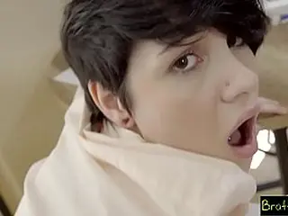 Bratty Step-Sister - Boned My Stepsister In Our Parents Sofa