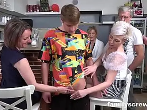 Cherry Sonny's virginity stripped by her family in a bar