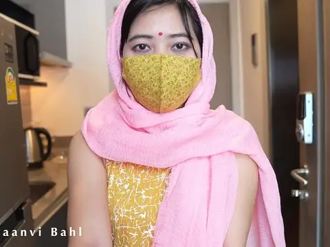 Desi teenager Saanvi Bahl gets her giant backside plumbed by Indian Police Handcuff Desi