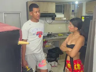 Saraymike's rock-rock hard rump gets ravaged by my fat knob in numerous postures for renovating her apartment