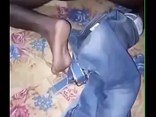 Tamil Dude and Deshi Teenage Dude take turns pulverizing in village pole's tear up-out soiree