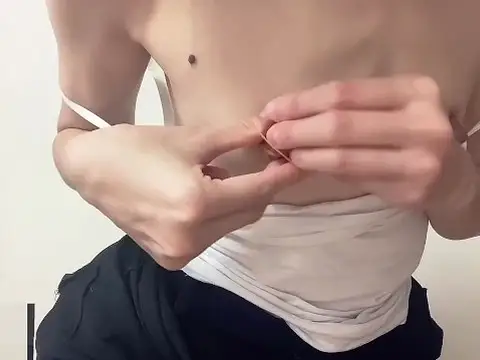 Witness how this horny Japanese wife sates herself with a rubber neck corset while demonstrating off her hefty, sugary-sweet titties