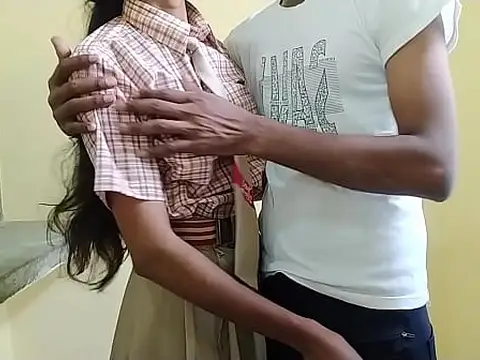 Step sister's Indian college girl bangs her in rough forest sexcapade