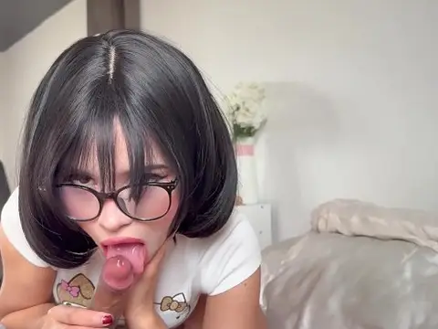 Watch how this Brazilian MILF gets her tight pussy destroyed by my big pecker in BASHFUL Anime Doll