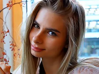 Witness this jaw-dropping Ukrainian nubile's very first time as a porn industry star - a slender and small ash-blonde with a sumptuous bod