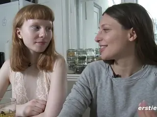 Bonnie & Talia's fur covered ukrainian cooter gets ate & finger-tickled in super-steamy audition session