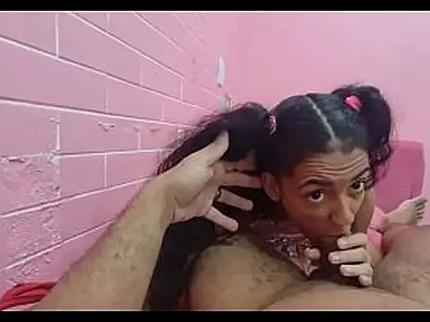 Stepdaughter Talitinha covets for a steamy oral hook-up with her stepfather
