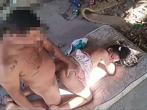 Step-parent's bone penetrates Talitinha's cock-squeezing caboose as she squeals in elation