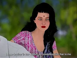 Hot Desi Bhabhi gets drilled hard by Brutha-in-law's Hindi audio while wearing a sexy outfit & getting a cumshot